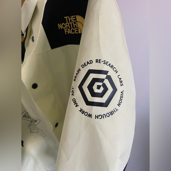 NEW The North Face x BRAIN DEAD CIVILISATION is OVERRATED parka mountain jacket - Picture 6 of 12